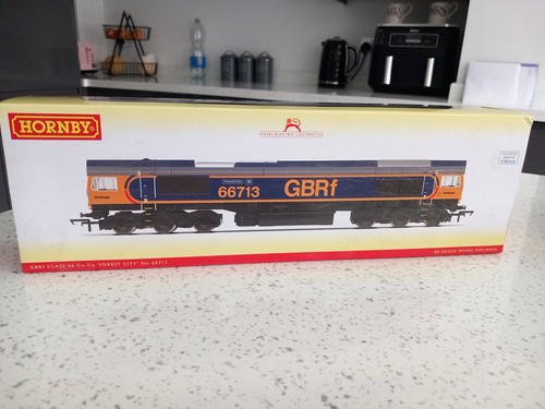 Hornby R30020 Class 66 Lok 66713 GBRF Lok Forest City DCC ready | Zustand: New