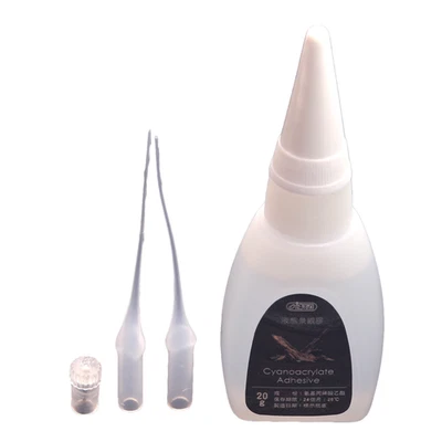 Finest-Filters Ista Cyanoacrylate Adhesive Aquatic Glue (20g) with glue extender