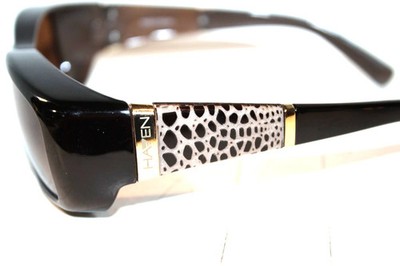 Haven Foster Grant Polarized Designer Fitover Sunglasses Freesia Croc Chocolate
