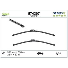 Valeo Scheibenwischer Set vorne A2038207000 A2038201545 21065593