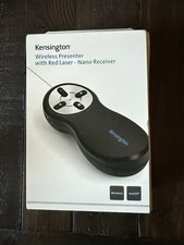 Kensington Red Laser Pointer Wireless Presenter w USB Nano Receiver K33272WW NEW