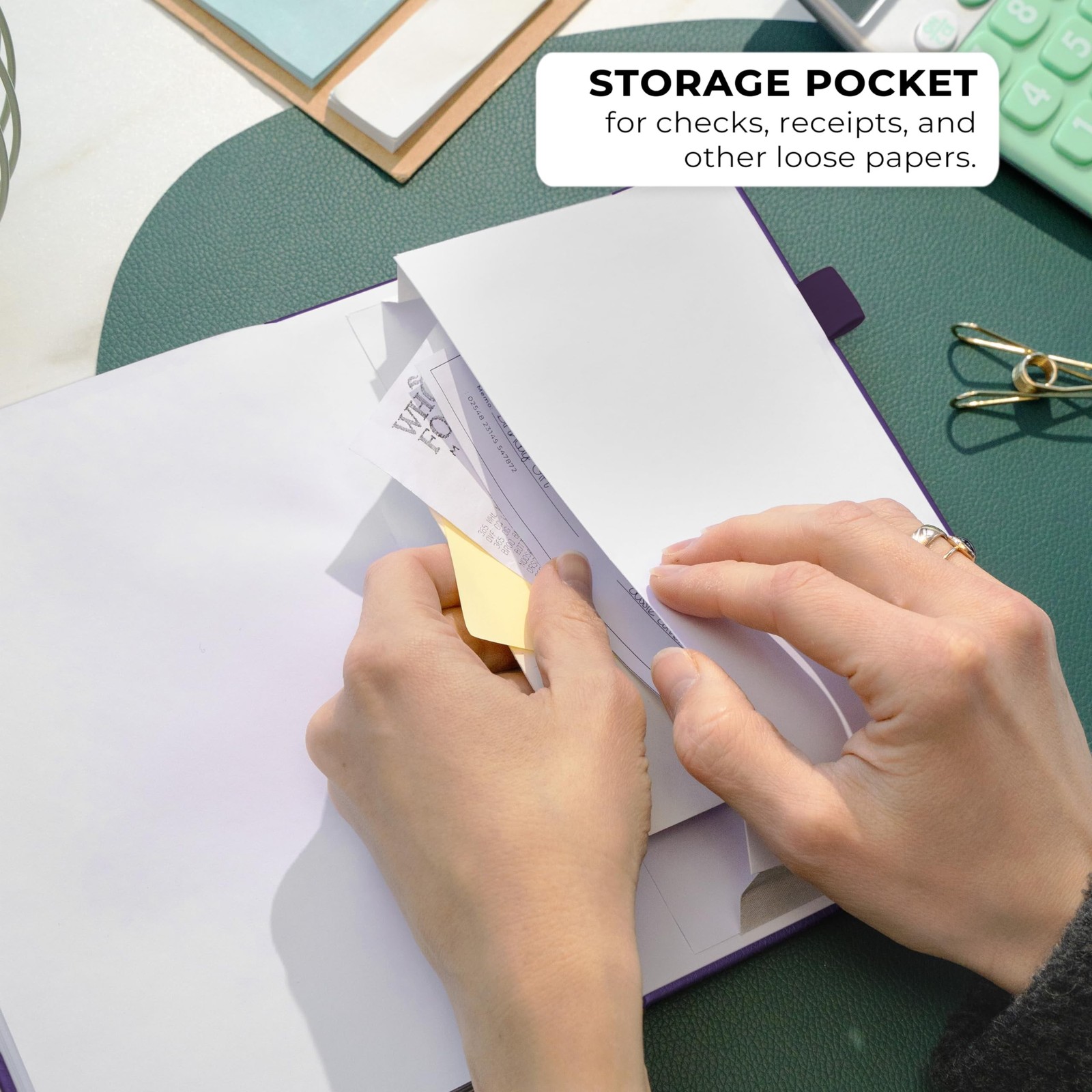 Clever Fox Check Register – Deluxe Checkbook Log with Check & Transaction