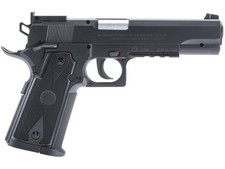 EMG Swiss Arms P1911 Match Air Pistol 177 Caliber BB CO2 Powered Black