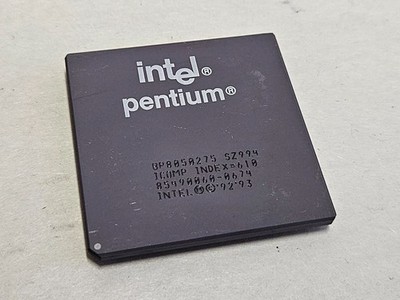 Intel Pentium 75MHz, SZ994, BP8050275, Socket 5/7 - Vintage Processor, P04