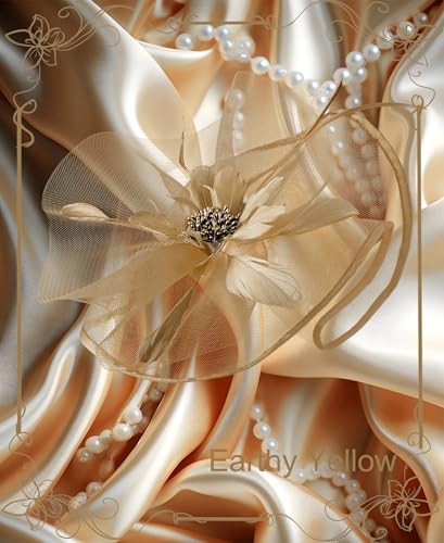 6691 Tea Party Fascinator Hats For Womens 50s Floral Feather Headwear Derby BABEYOND Fascinator Hats for Women - Tea Party Hats Kentucky  main image 4