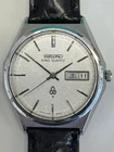Vintage SEIKO KING QUARTZ  White Day Date Eng/ Japanese Men’s 4823-8050