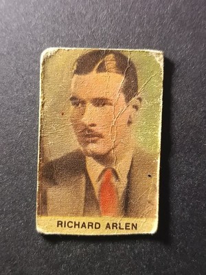 Prewar Figure The Best Chocolate Lurati 1930s # Richard Arlen BLUE
