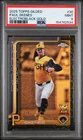 2534 Paul Skenes 2025 Topps Gilded Electroblack Gold Refractor Chrome /5 PSA 9