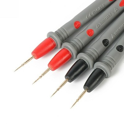 Multimeter Test Lead for Fluke Meter Gold Plated Electrical Probes 1000V 20A