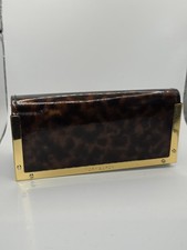 Tory Burch animal print sunglasses case leopard print