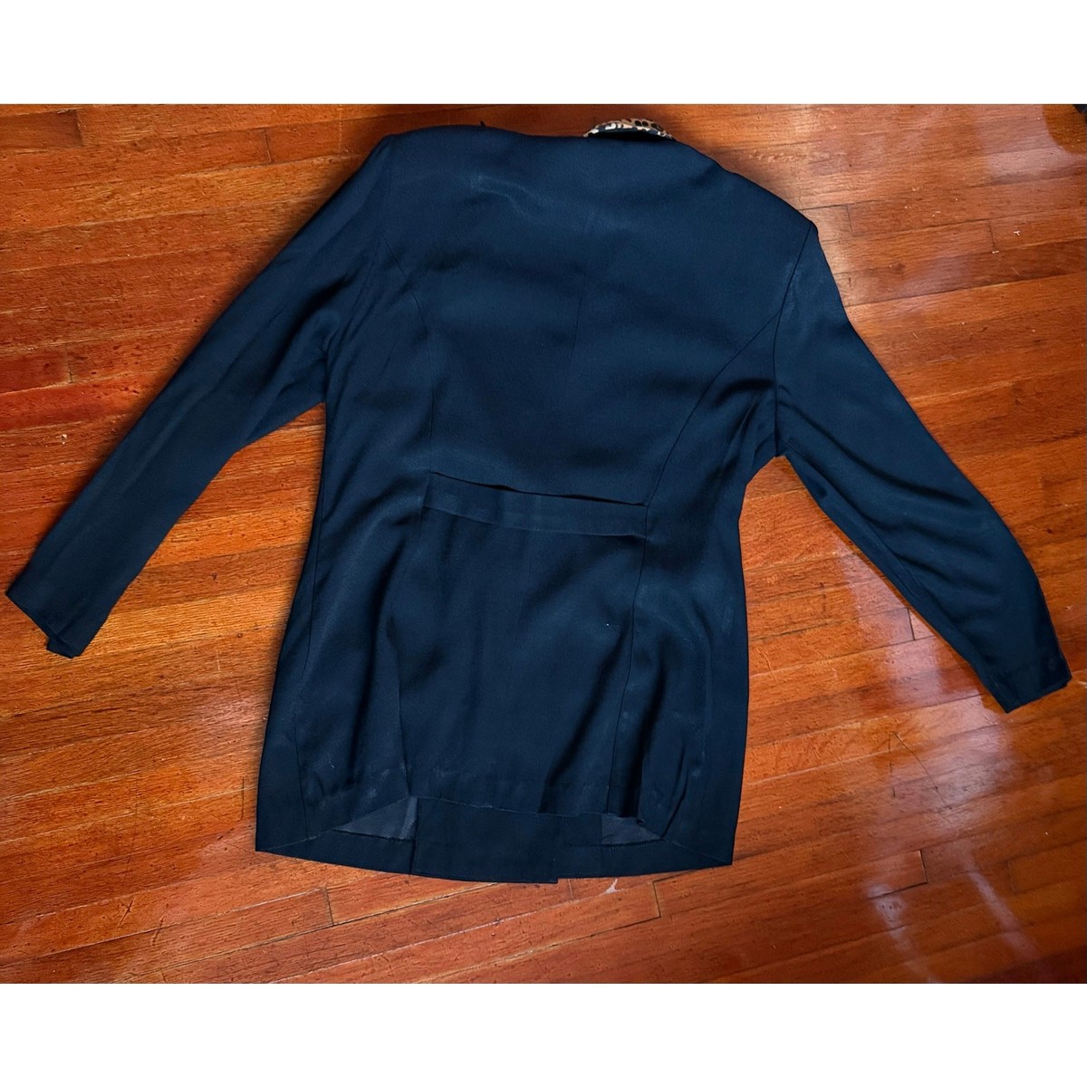 00s archive leopard far down jacket y2k 00