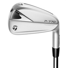 TaylorMade P770 4-PW, AW Iron Set Stiff -0.50 inch Stl FST KBS Tour-V 110 Value