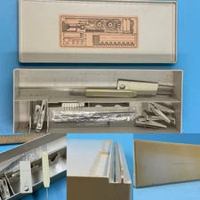 Vintage Silver Reed Accessories Box For Knitting Machine With Etc