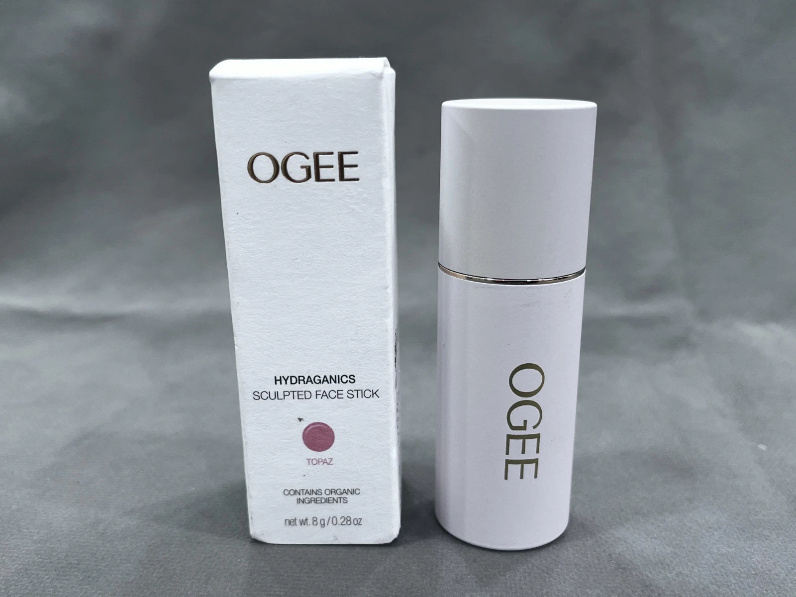 OGEE Hydraganics Sculpted Face Stick in TOPAZ - MATTE ROSY PEACH Multi-Use