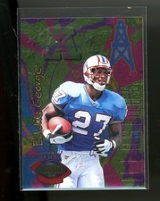 1996 Playoff Illusions #65 Eddie George RC Rookie Oilers Titans Tennessee