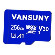 256GB Micro SD Card, microSDXC Memory Card with SD 1 x 256G  1 Adapter