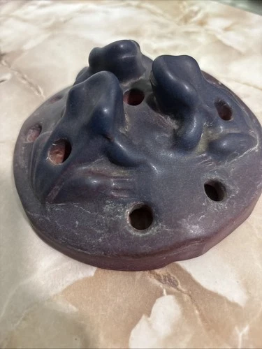 Van Briggle Circa Three Frogs Pottery