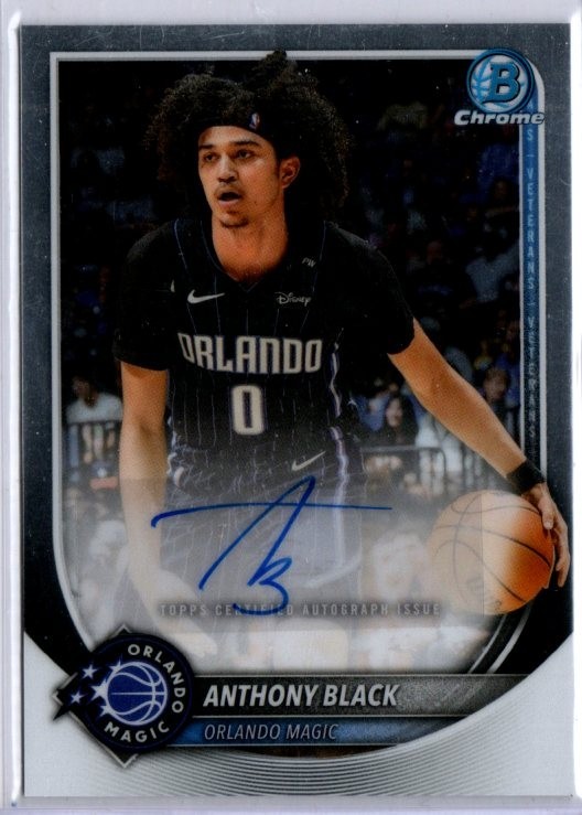 2025-26 Bowman Chrome Basketball Anthony Black AUTO MAGIC
