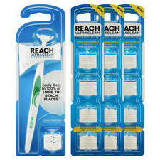 Ultraclean Access Flosser Bundle Unflavored Plaque Remover for Teeth fo