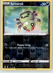 Spinarak 112/196 Lost Origin Reverse Holo