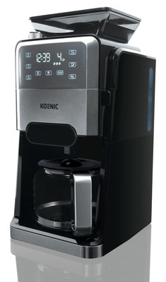KOENIC KCM 141224 Kaffeemaschine Schwarz/Edelstahl