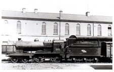 546 Steam Train Photograph by H. C. Casserley Broadstone Dublin 16-5-50 72920
