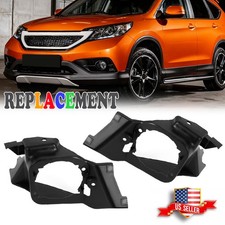 For 2011-2014 Honda CR-V Left & Right Side Black Fog Light Brackets 33961T0AA00