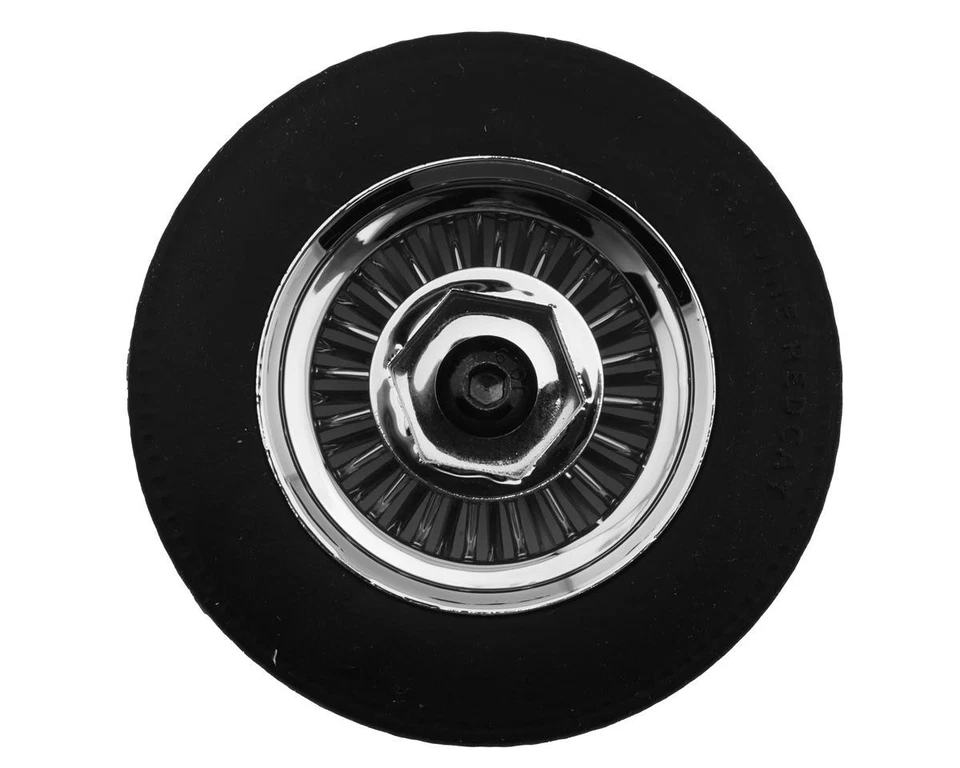 Redcat Dayton Chrome Wire Wheel Set (4) RER17088 - Image 3 of 4