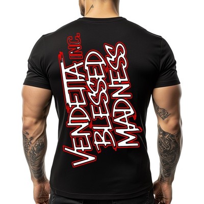 Vendetta Inc. Herren Shirt Rundhals kurzarm Blessed Madness schwarz 1525 S-5XL