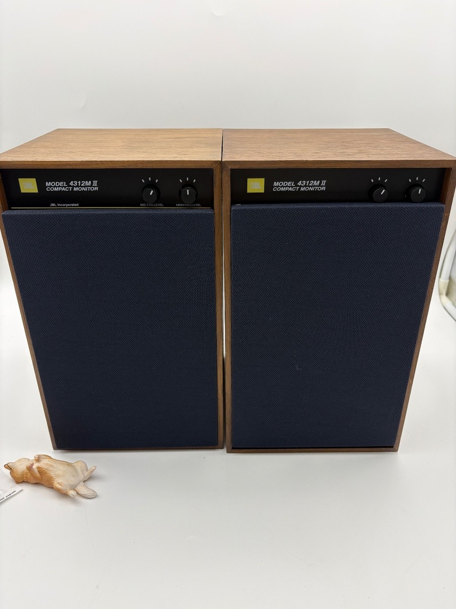 JBL 4312M2 MⅡCOMPACT MONITOR Speaker Pair Working Confirmed | eBay