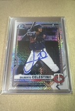 2021 Bowman Chrome - Prospects Gilberto Celestino #BCP-232 Mojo IP AUTO