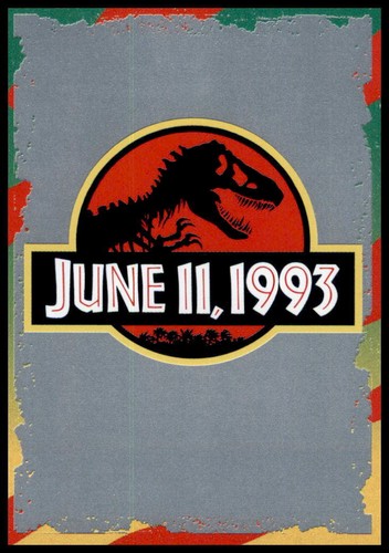 Cartes à collectionner Jurassic Park 30th Anniversary Trading Cards 101-201 - Photo 82/102