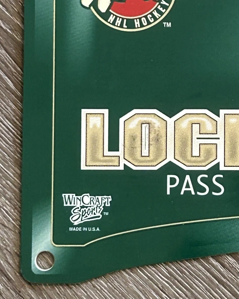 Minnesota Wild Sign 19” Wall Art Man Cave Fan Locker Room Hockey WinCraft USA - Image 3 of 4