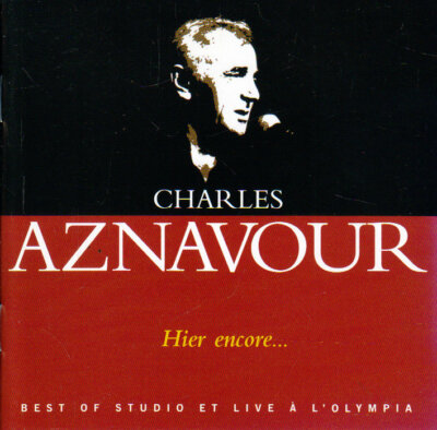 AUDIO CD.../...CHARLES AZNAVOUR.../...GESTERN NOCH......