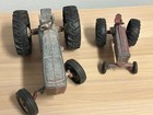 Pair Of Vintage Ertl Die Cast Tractors
