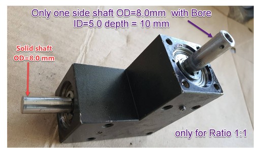 Bevel Gear BS80L-001, buen estado, equipo marca KG de Japón - Imagen 5 de 5