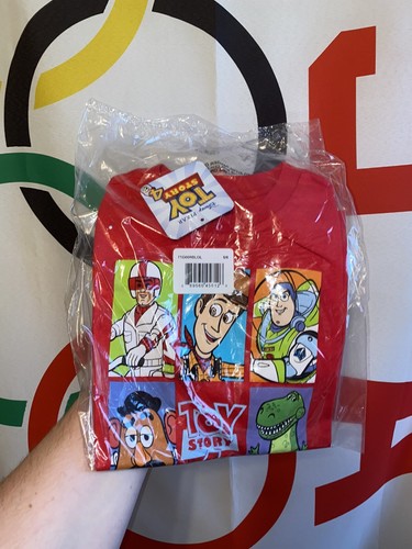 NWT Kid’s Toy Story 4 Character T Shirt Red Size 5/6 Disney Pixar Buzz Lightyear