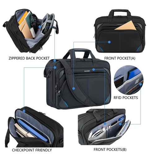 Laptop Tasche 18 Zoll Business Tasche Laptop für 173 Zoll Computer Laptop Akt... - Bild 5 von 7