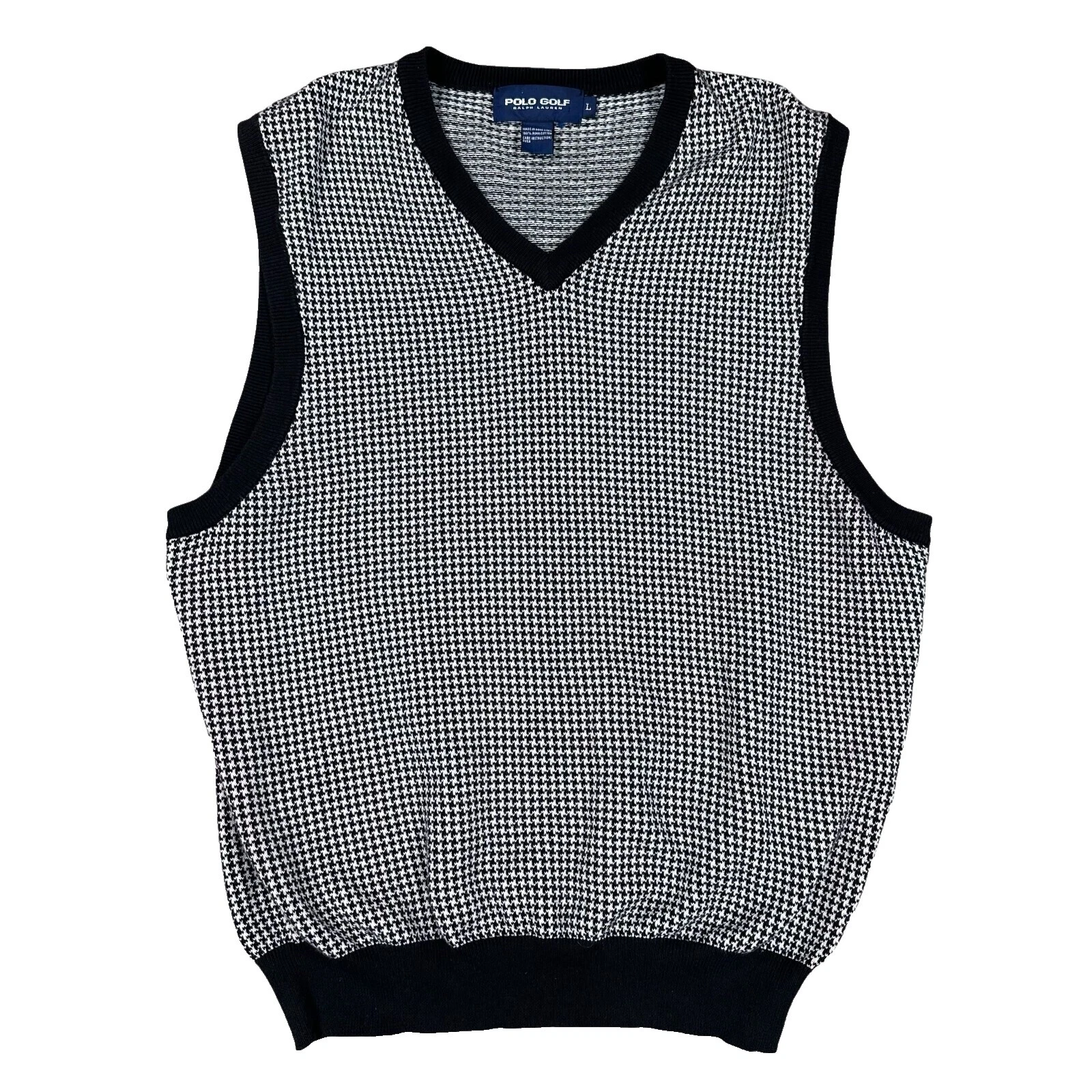 Polo Ralph Lauren Vest Black Sweaters for Men
