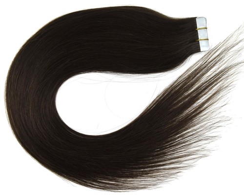 Seamless Tape In Hair Extensions Pu Skin Invisible Glue Russian Human Hair 12A - Picture 13 of 88