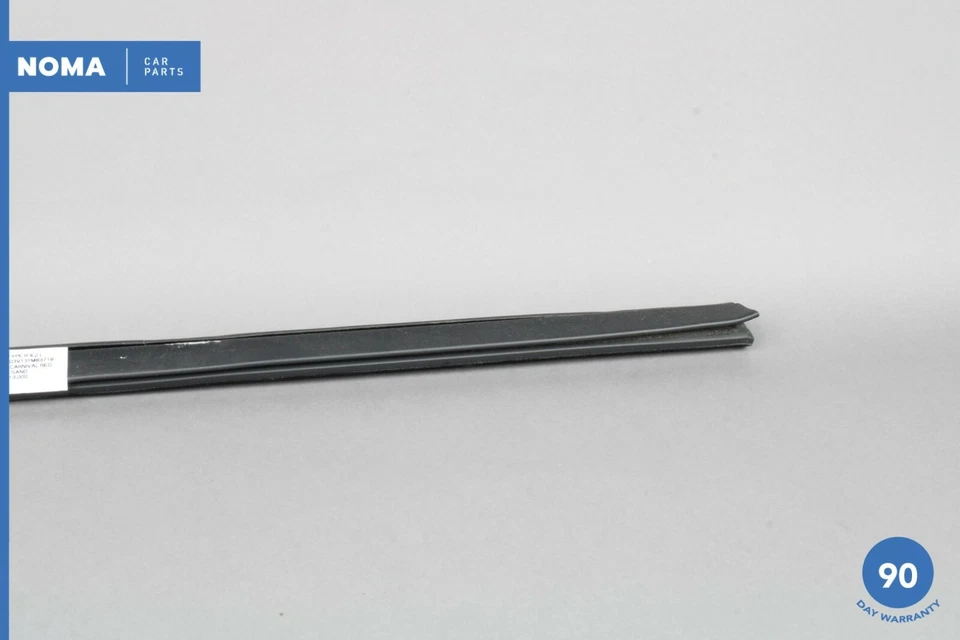 03-08 Jaguar S-Type R X202 puerta delantera izquierda ventana interior sello meteorológico OEM Foto 3 de 4