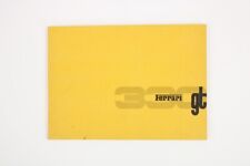 1964-68 Ferrari 330 GT 2+2 Spare Parts Manual Handbook