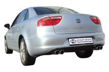 FOX Duplex Sportauspuff Seat Exeo 3R Limo Kombi ST 1.6l 1.8l 2.0l TDI je 2x80mm