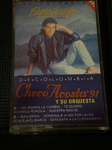 Checo Acosta Y Su Orquesta ‎– De Colombia Cassette - Afbeelding 1 van 2