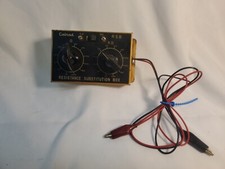 Vintage Calrad Resistance Substitution Box RSB *Japan 5"×3" Not Tested Hi Lo 
