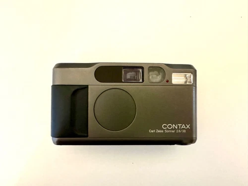 Contax T2 Titan 35mm Point and Shoot Film Camera - Black