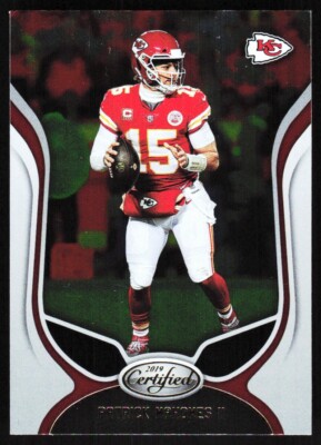 patrick mahomes pokemon card 2019 Panini Certified Patrick Mahomes II Kansas City Chiefs #40