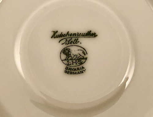 Vintage Hutschenreuther Demitasse Cup & Saucer, Silver Overlay - Picture 7 of 7
