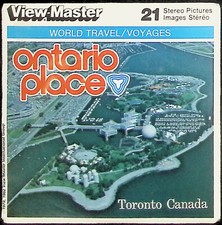 Vintage ONTARIO Place, Toronto CANADA 3d View-Master 3 Reel Packet
