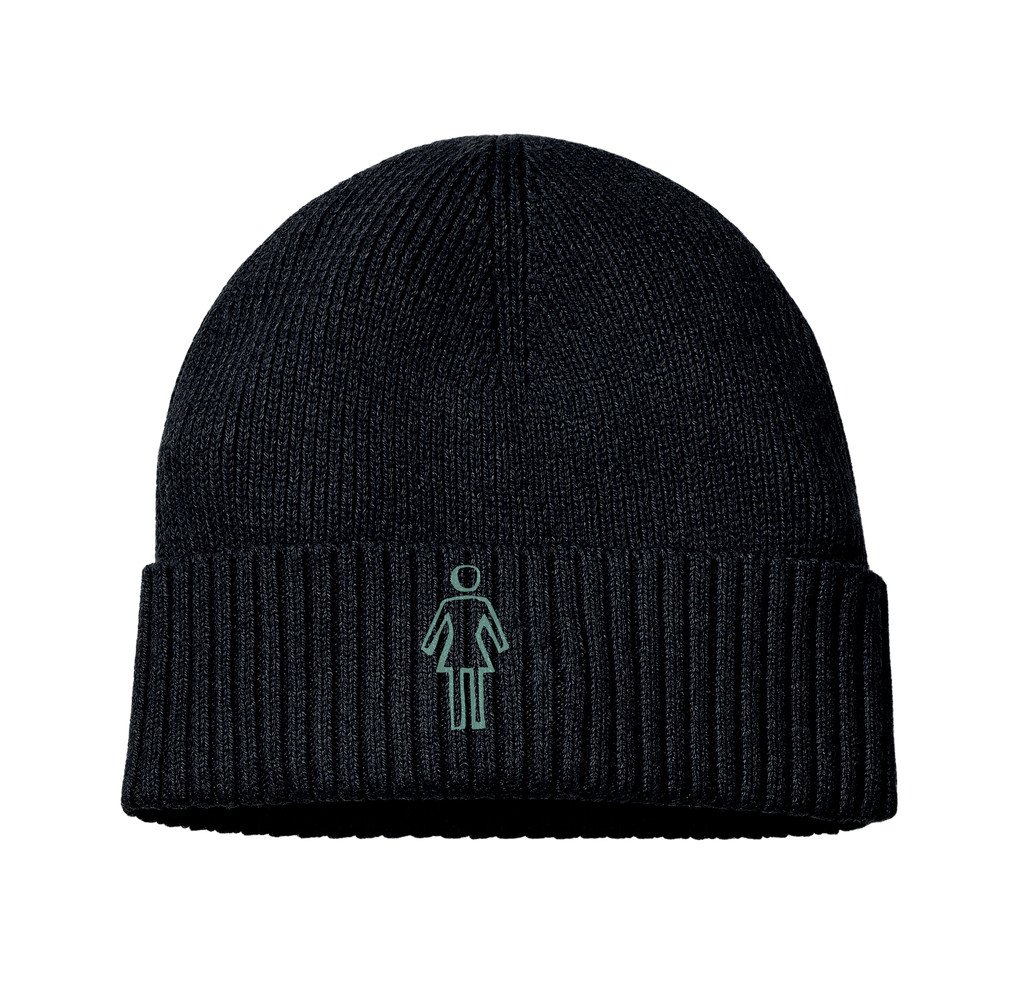 S Suzu Og Logo Black Beanie